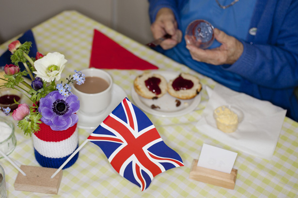 GUERNSEY. Liberation Day tea at Forest United Methodist Church. 2012.